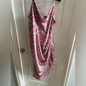 SHEIN Curve silk dress